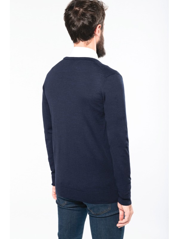 Casaco de malha merino