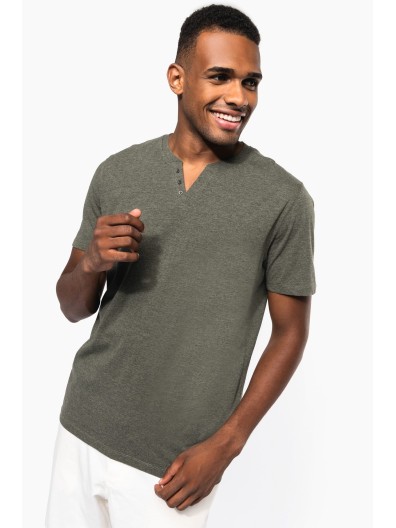 T-shirt HENLEY - KNS302