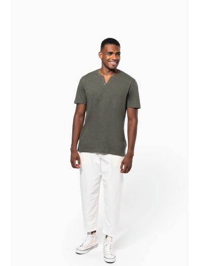 T-shirt HENLEY - KNS302