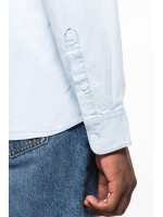 Camisa em algodo twill com aspecto lavado - KNS500