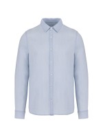 Camisa em algodo twill com aspecto lavado - KNS500