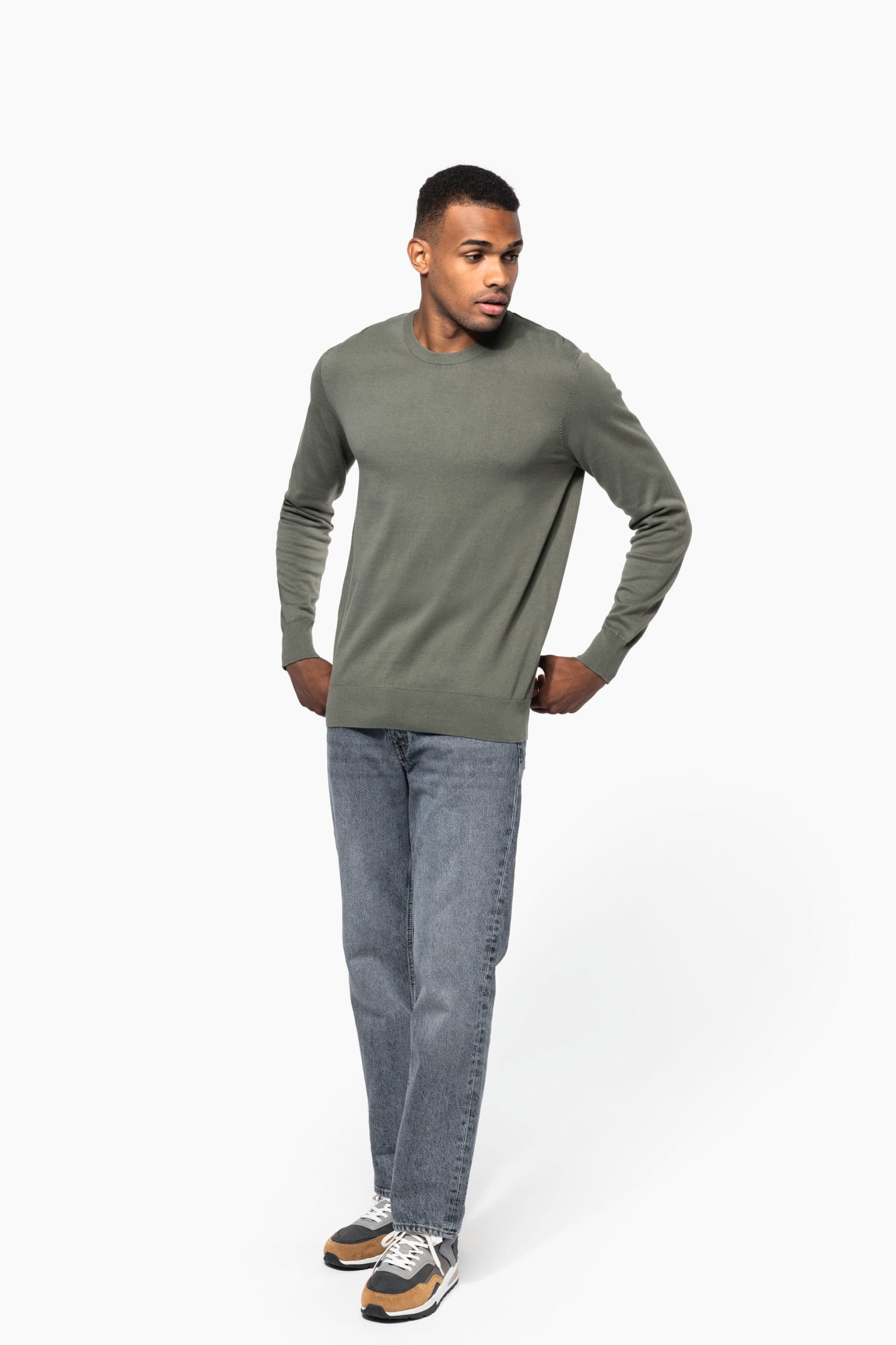 Camisola decote redondo - KNS901A