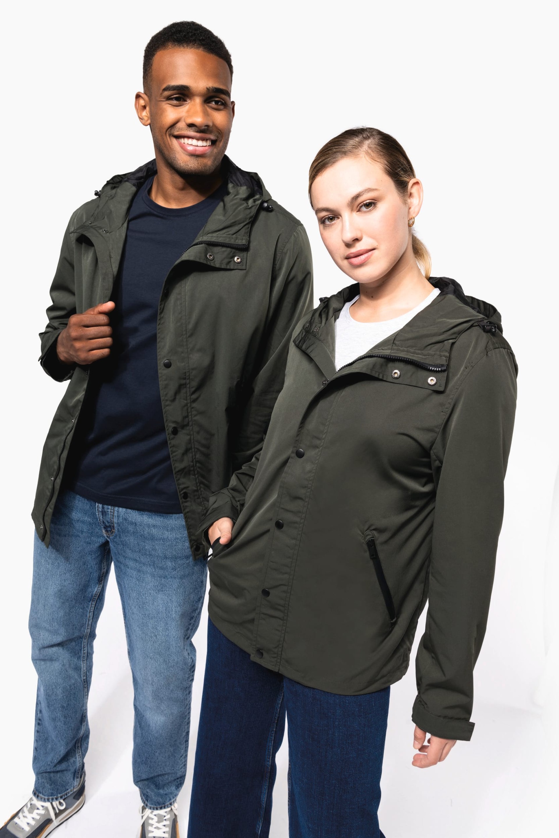 Casaco com capuz unissexo - KNS600