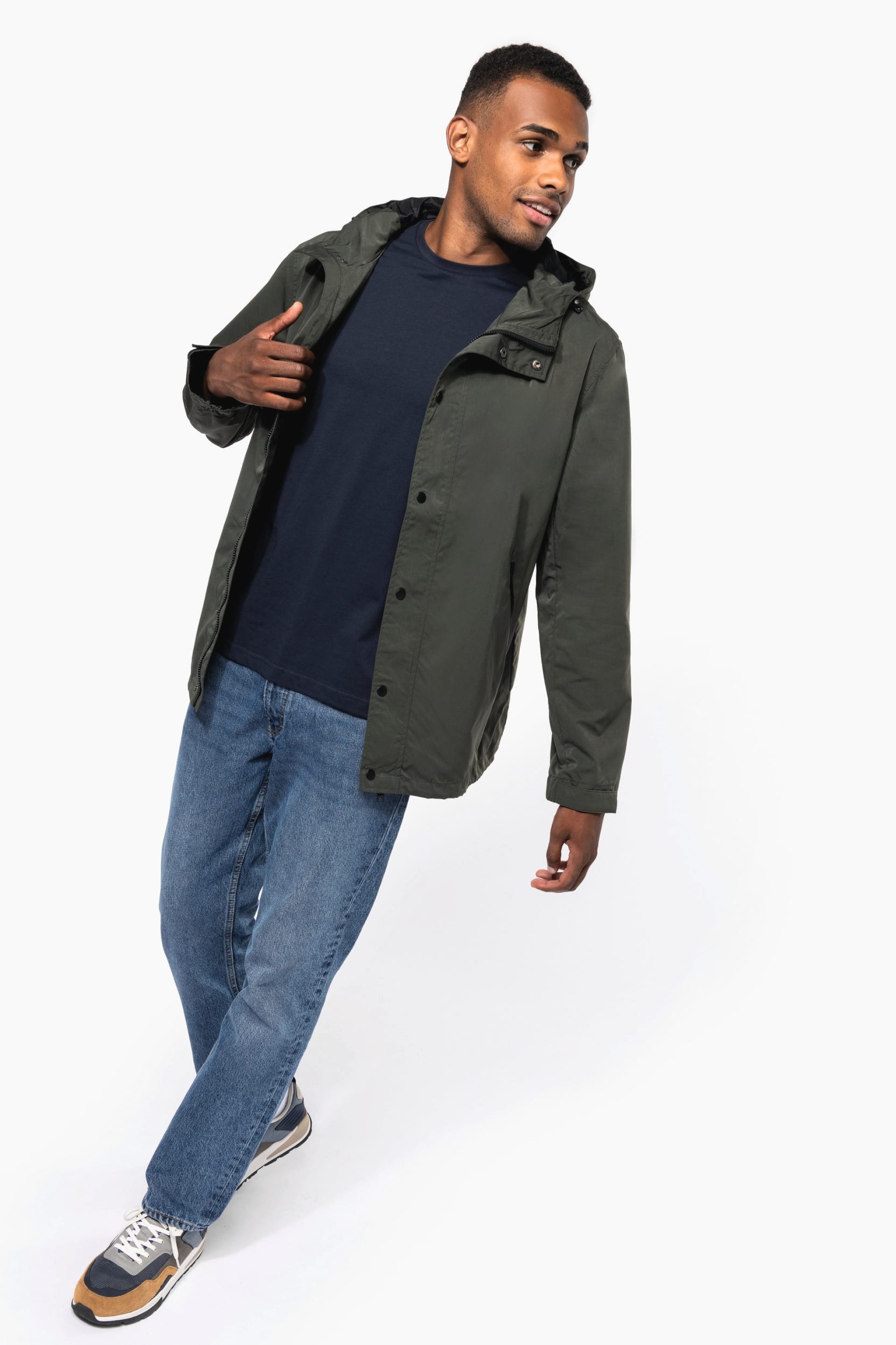 Casaco com capuz unissexo - KNS600