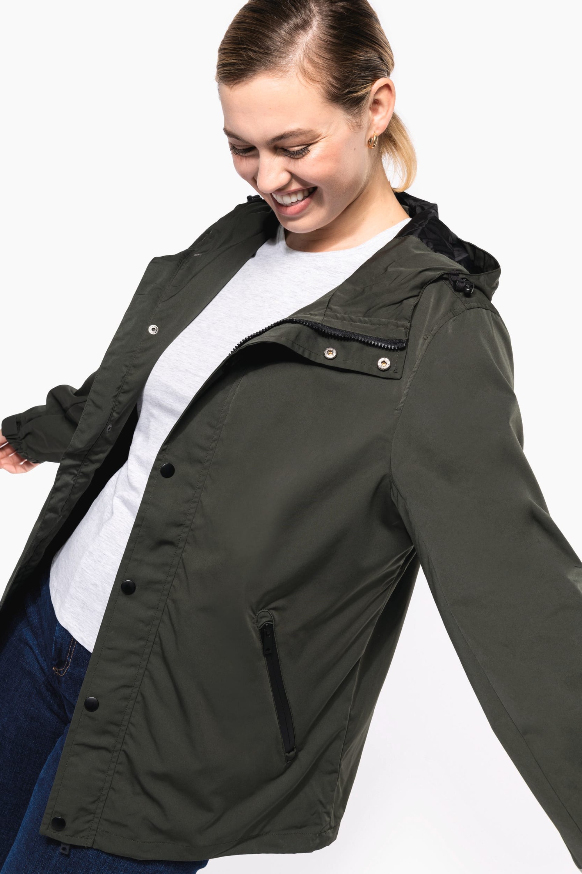 Casaco com capuz unissexo - KNS600