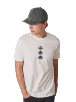 Boné vintage com efeito rasgado - 6 painéis