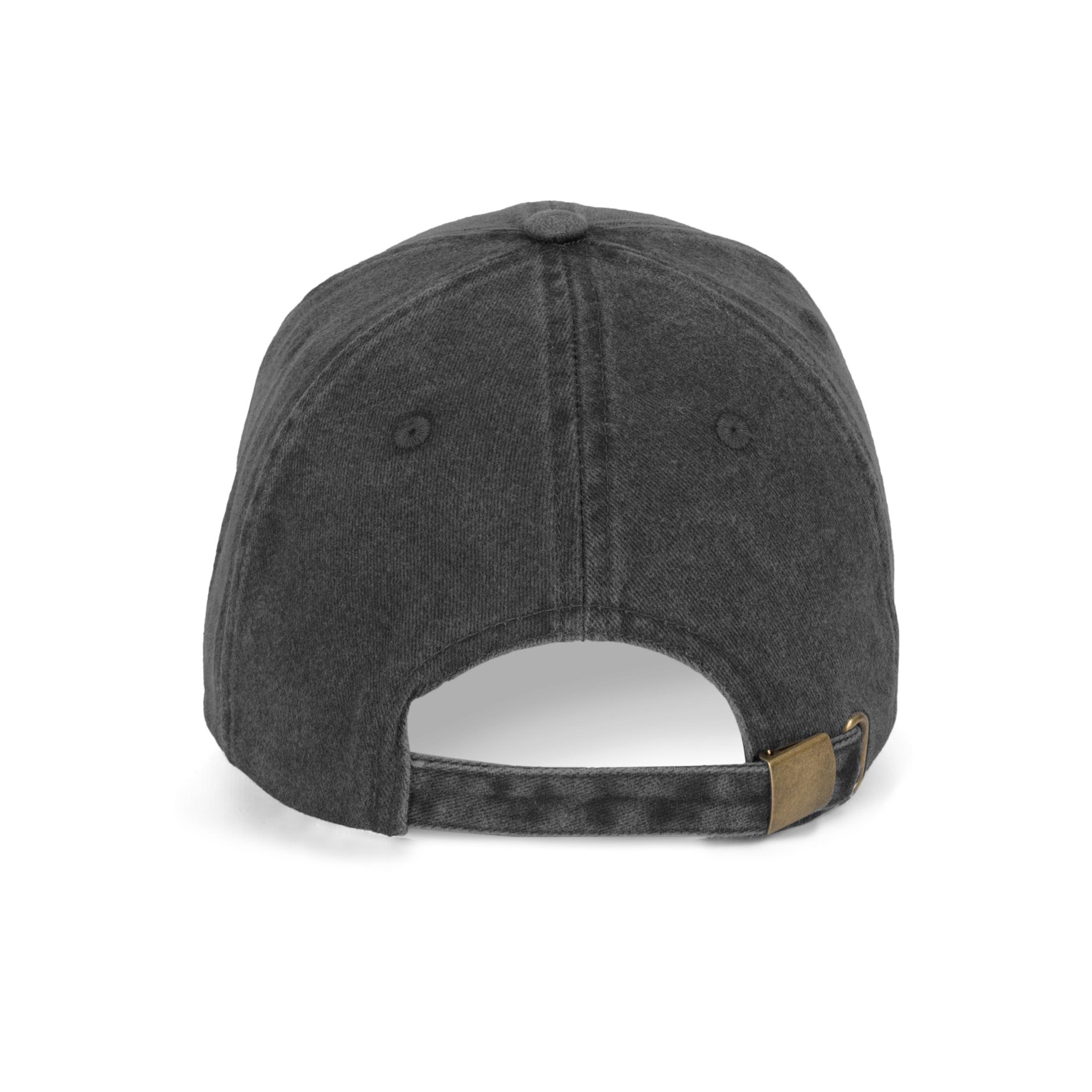 Boné vintage com efeito rasgado - 6 painéis