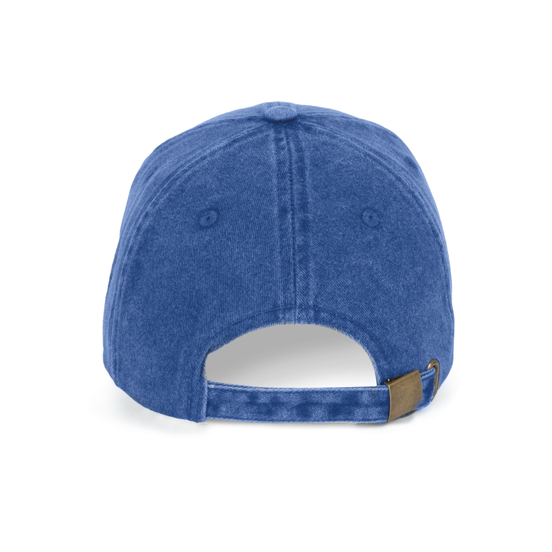 Boné vintage com efeito rasgado - 6 painéis