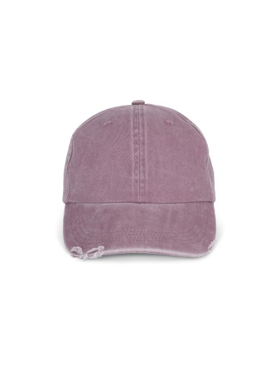 Bon� vintage com efeito rasgado - 6 pain�is