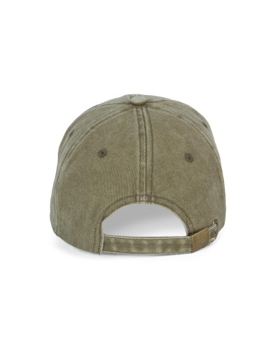Boné vintage com efeito rasgado - 6 painéis Boné vintage com efeito rasgado - 6 painéis