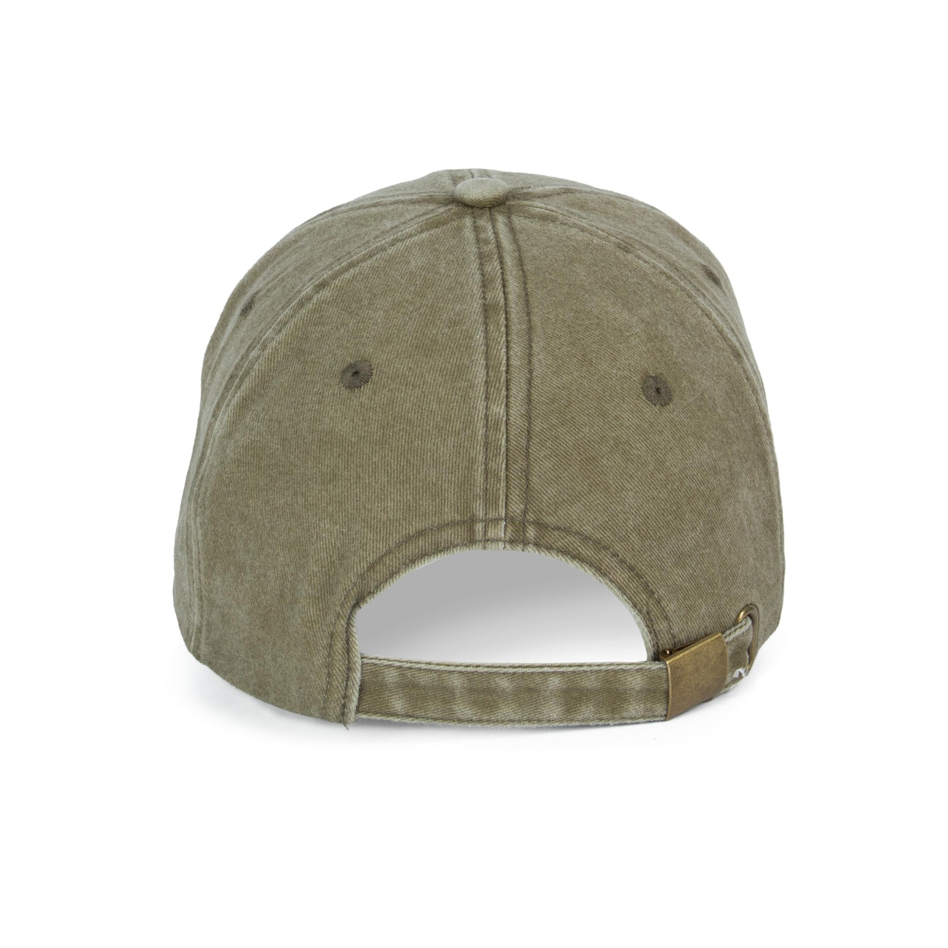 Boné vintage com efeito rasgado - 6 painéis