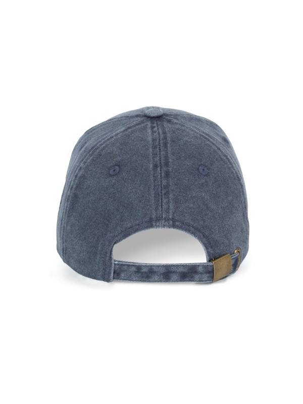 Boné vintage com efeito rasgado - 6 painéis