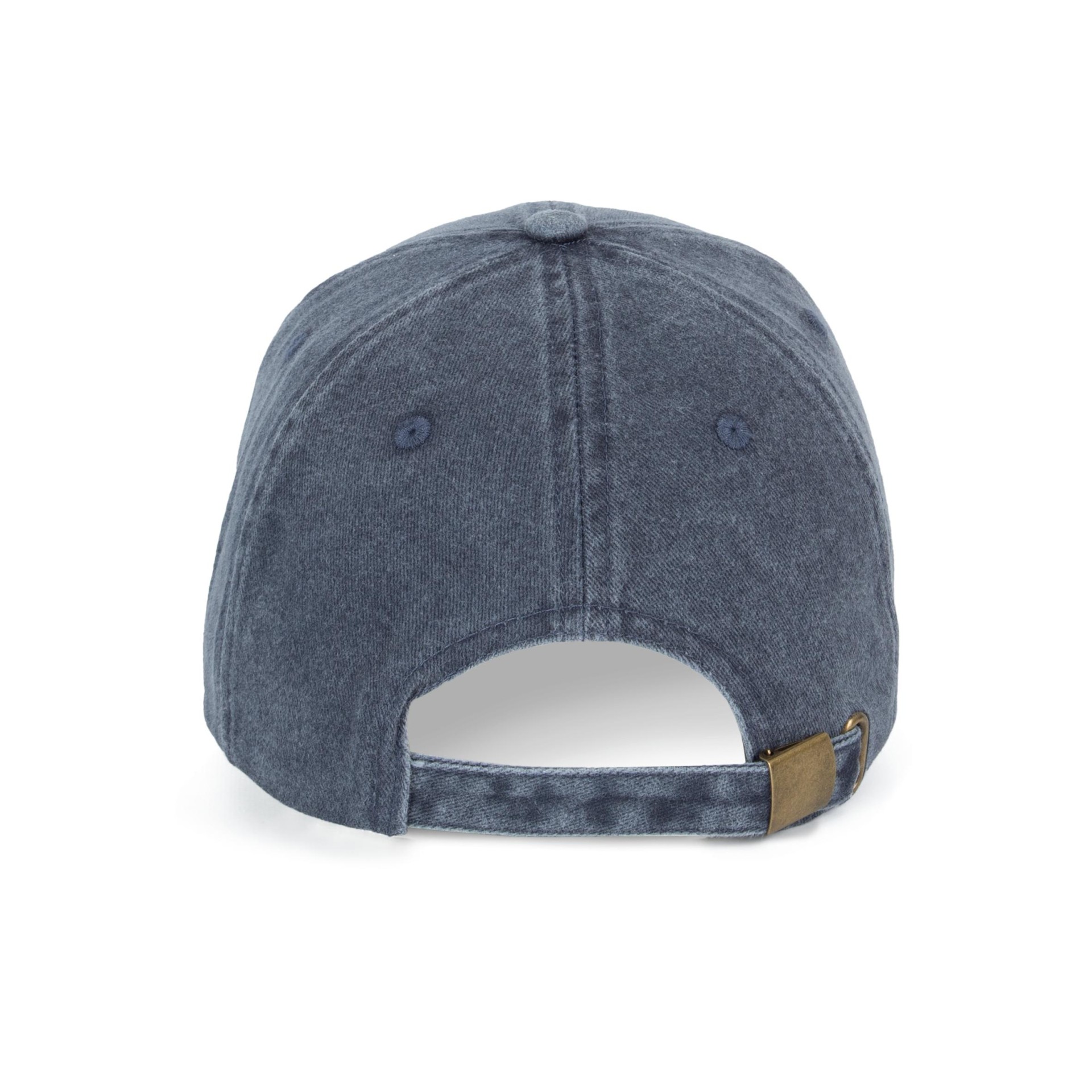 Boné vintage com efeito rasgado - 6 painéis