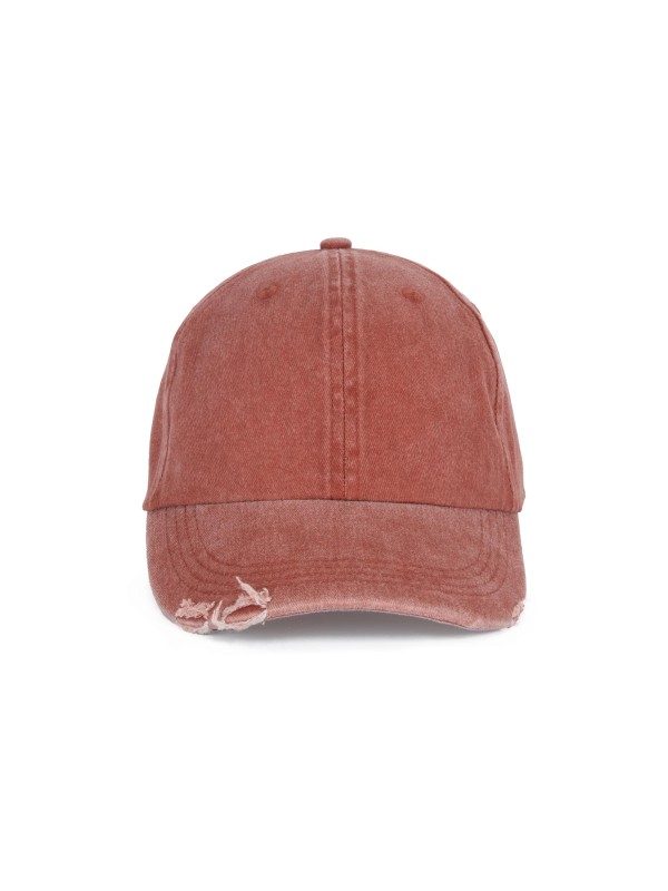 Bon� vintage com efeito rasgado - 6 pain�is