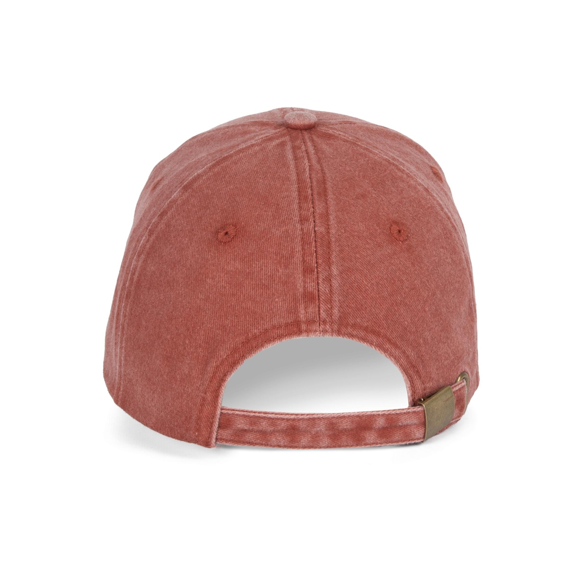 Boné vintage com efeito rasgado - 6 painéis