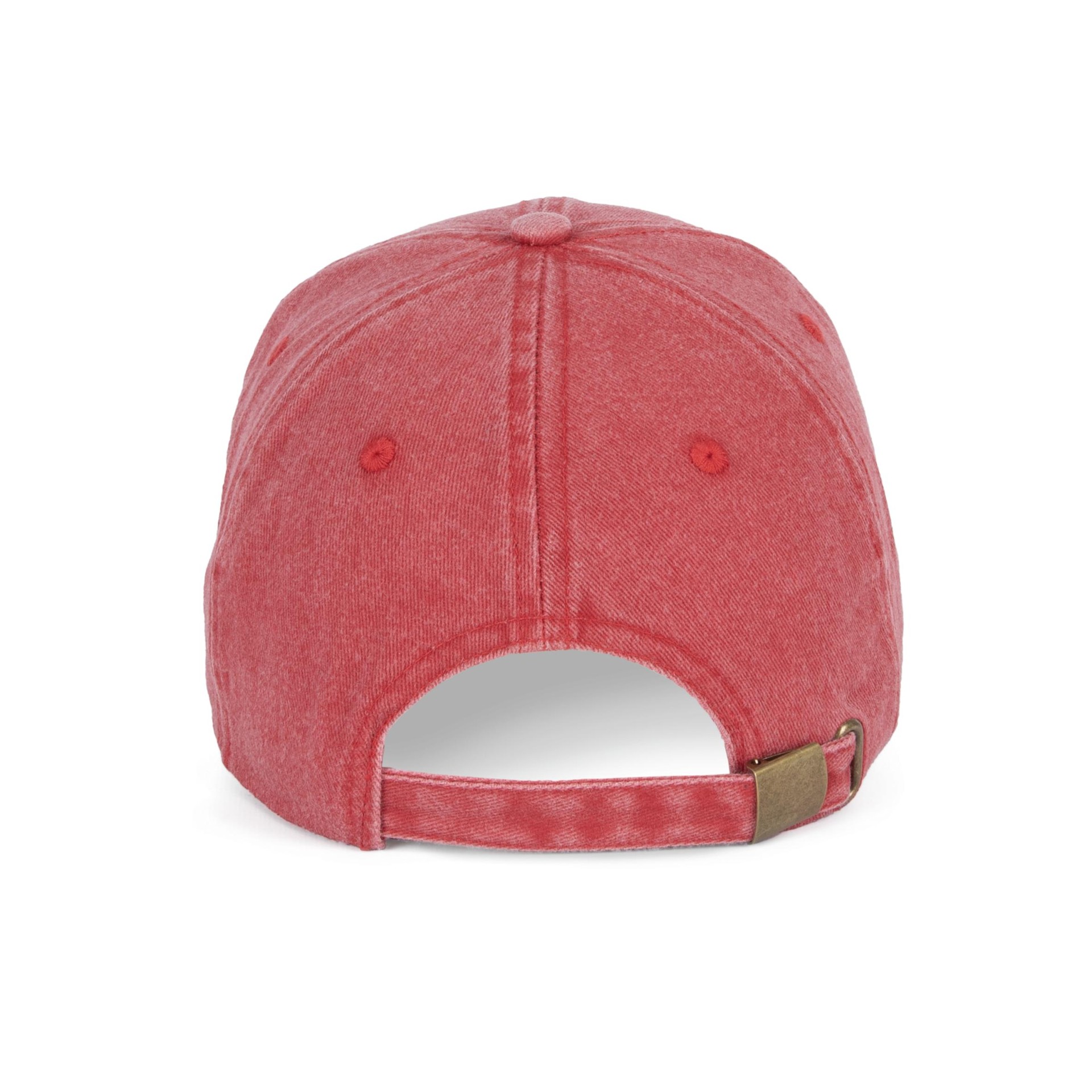 Boné vintage com efeito rasgado - 6 painéis