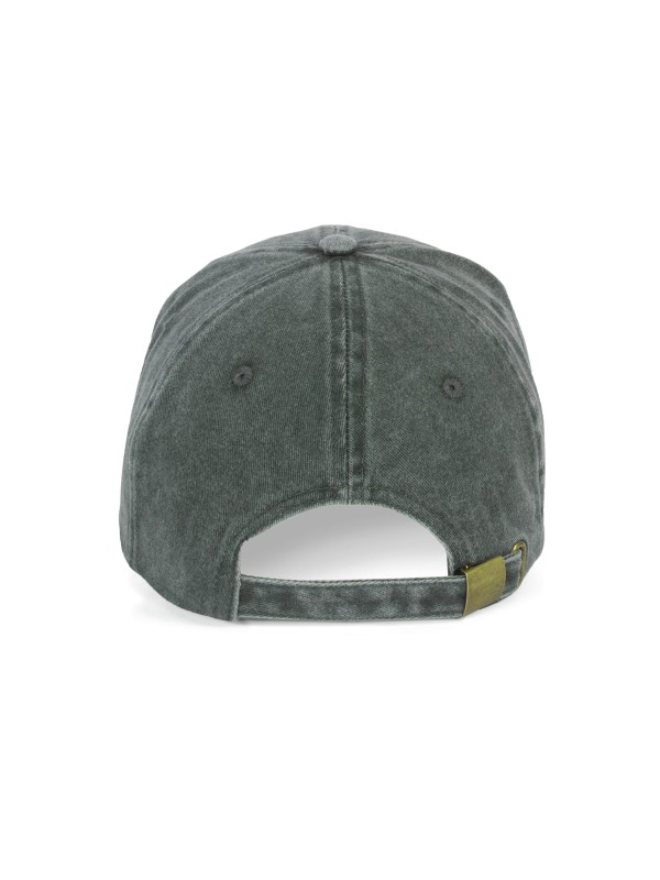 Boné vintage com efeito rasgado - 6 painéis