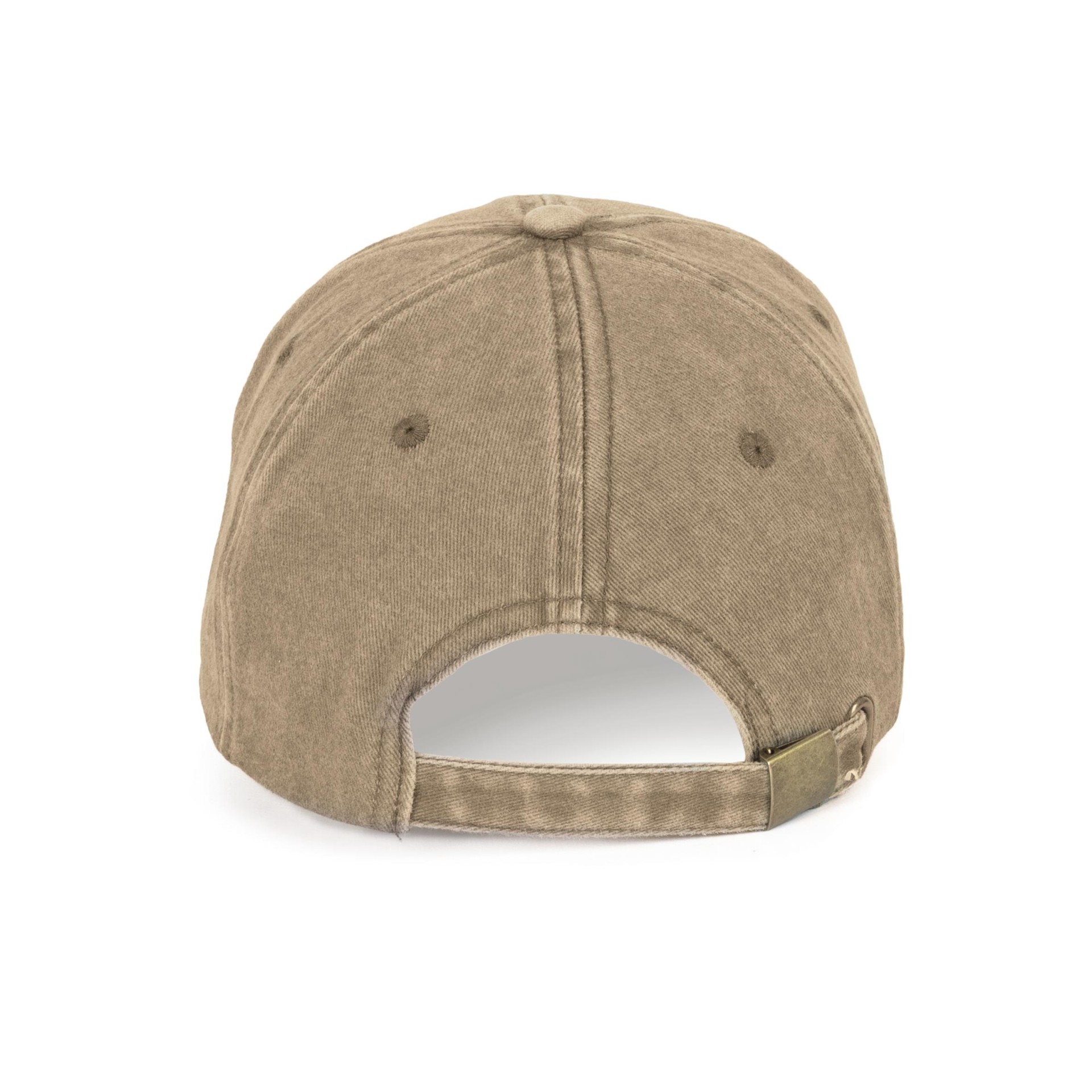 Boné vintage com efeito rasgado - 6 painéis