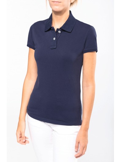 Polo em malha piqu manga curta - KV2201