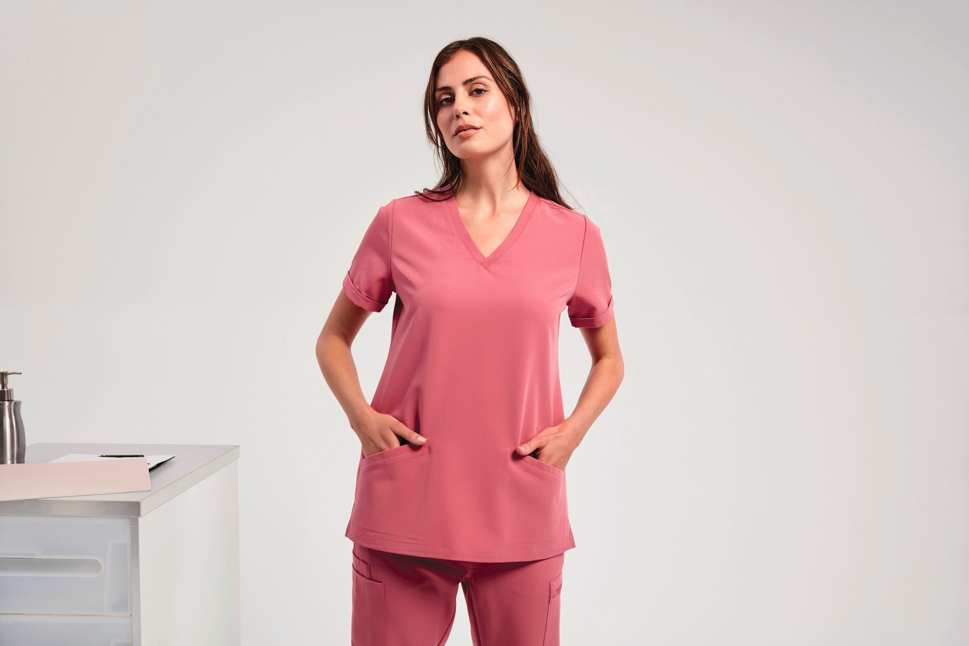 Túnica stretch manga curta - NN310