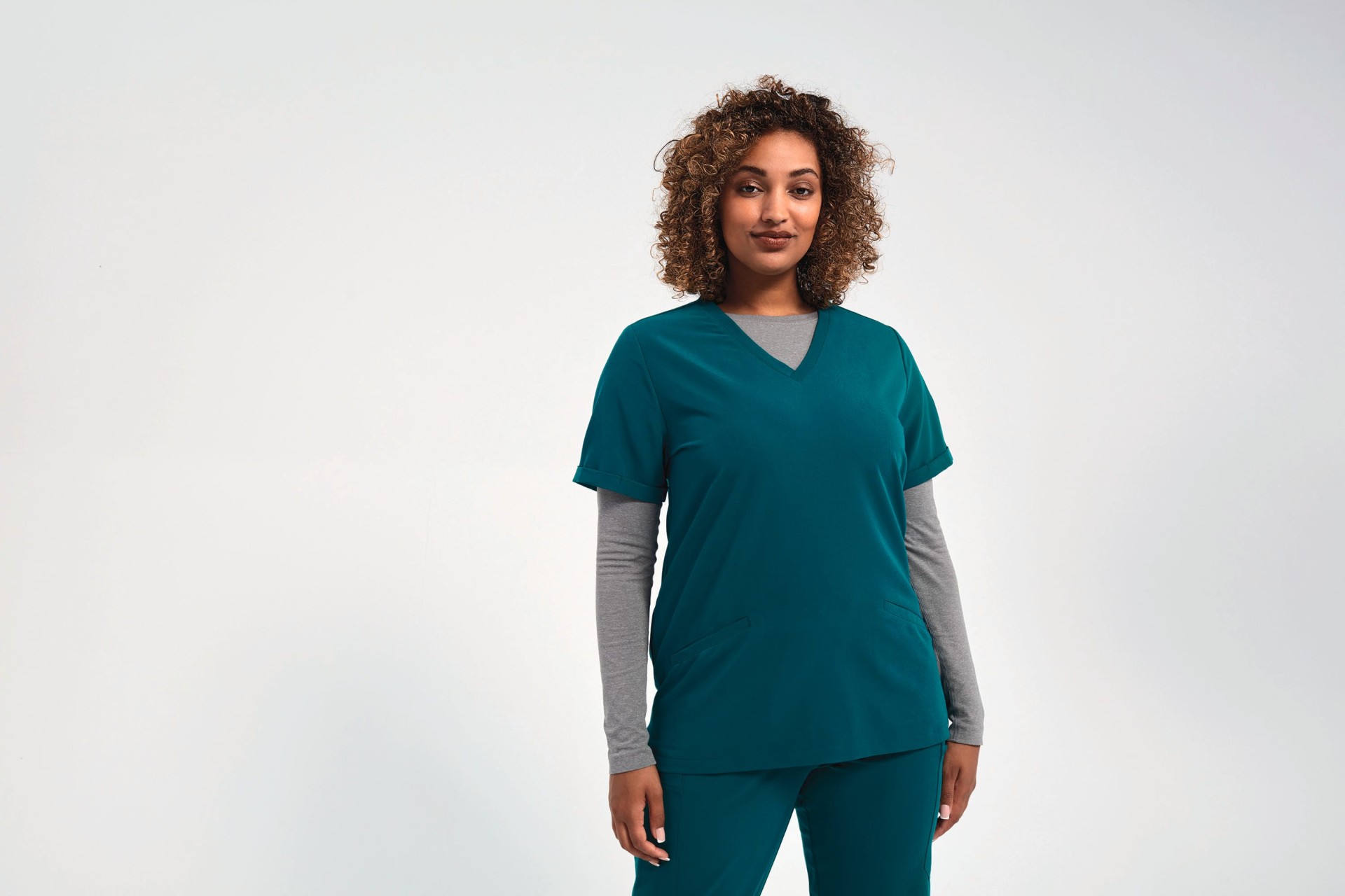 Túnica stretch manga curta - NN310