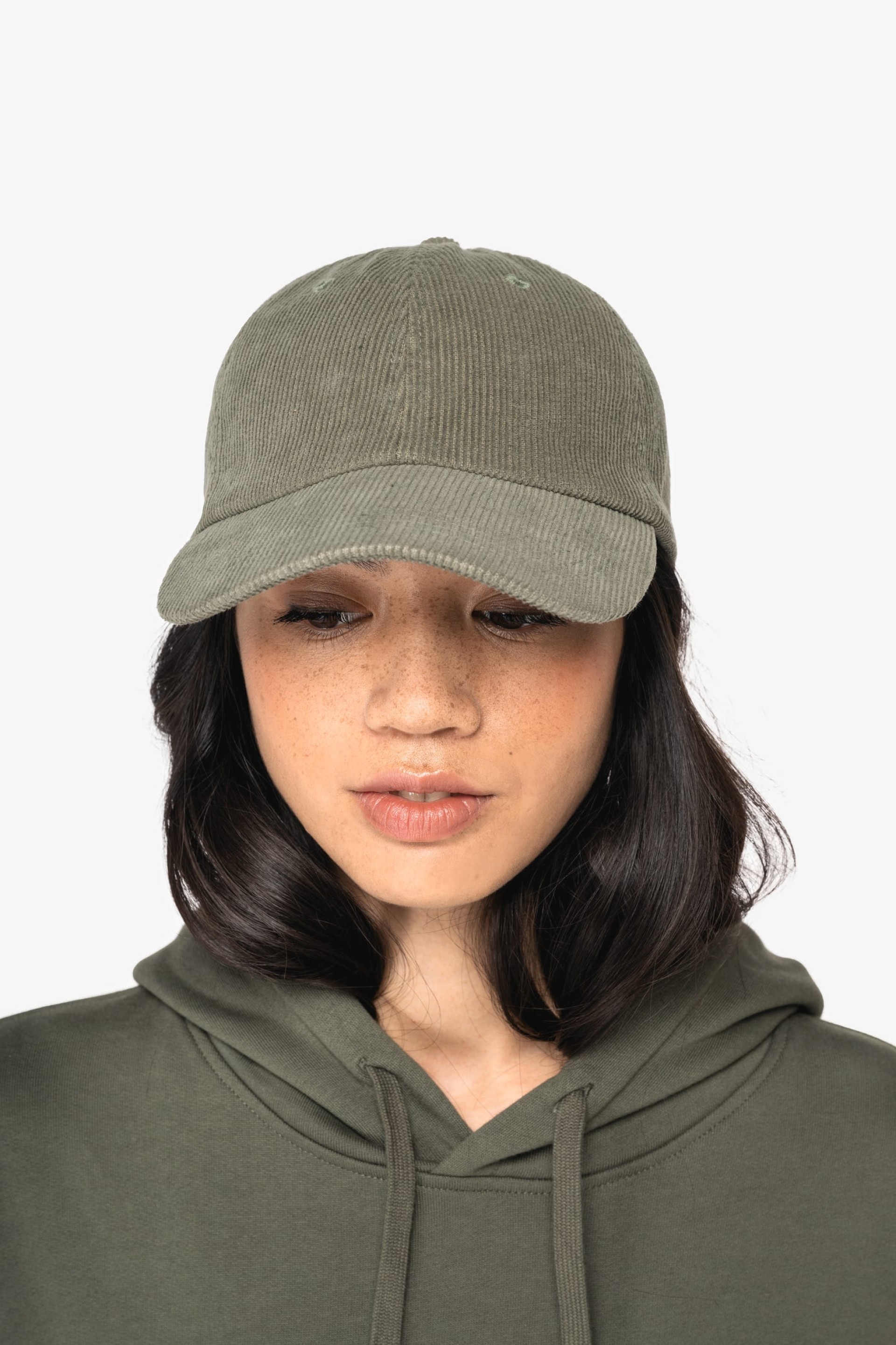 Boné eco-responsável em bombazine 6 painéis unissexo