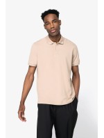 Polo eco-responsável em malha piqué de homem