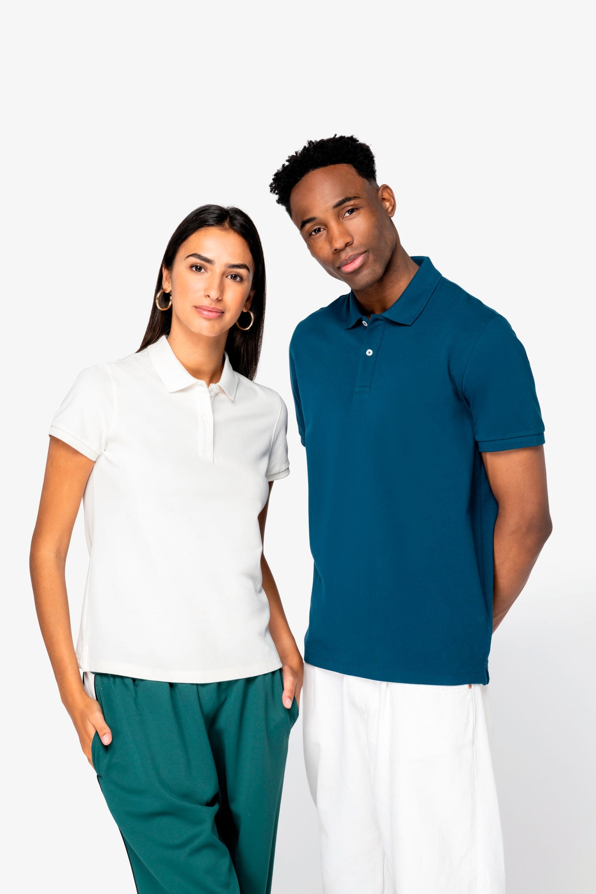 Polo eco-responsável em malha piqué - NS208