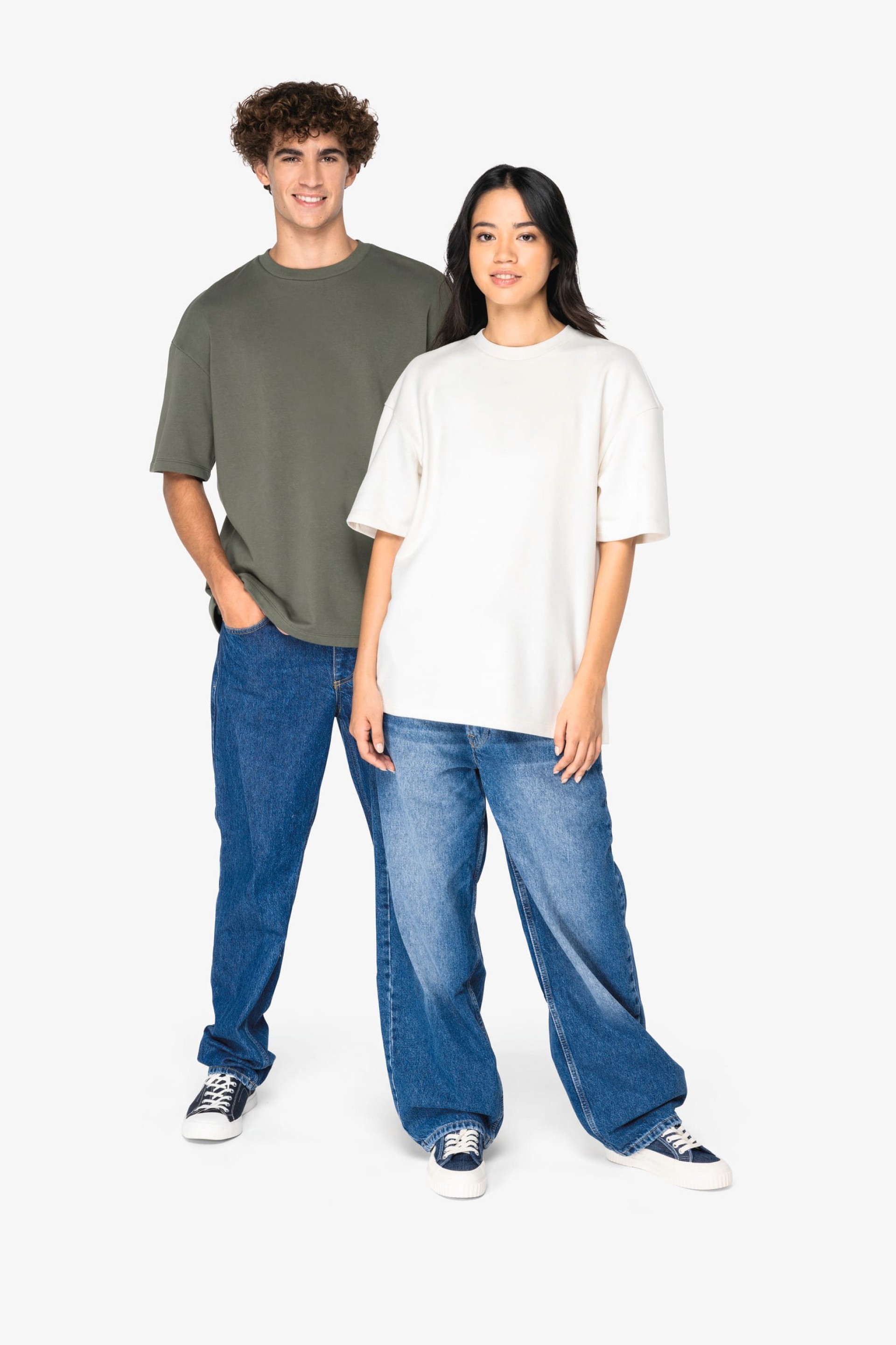 T-shirt eco-responsável oversize French Terry unissexo