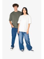 T-shirt eco-respons�vel oversize French Terry unissexo