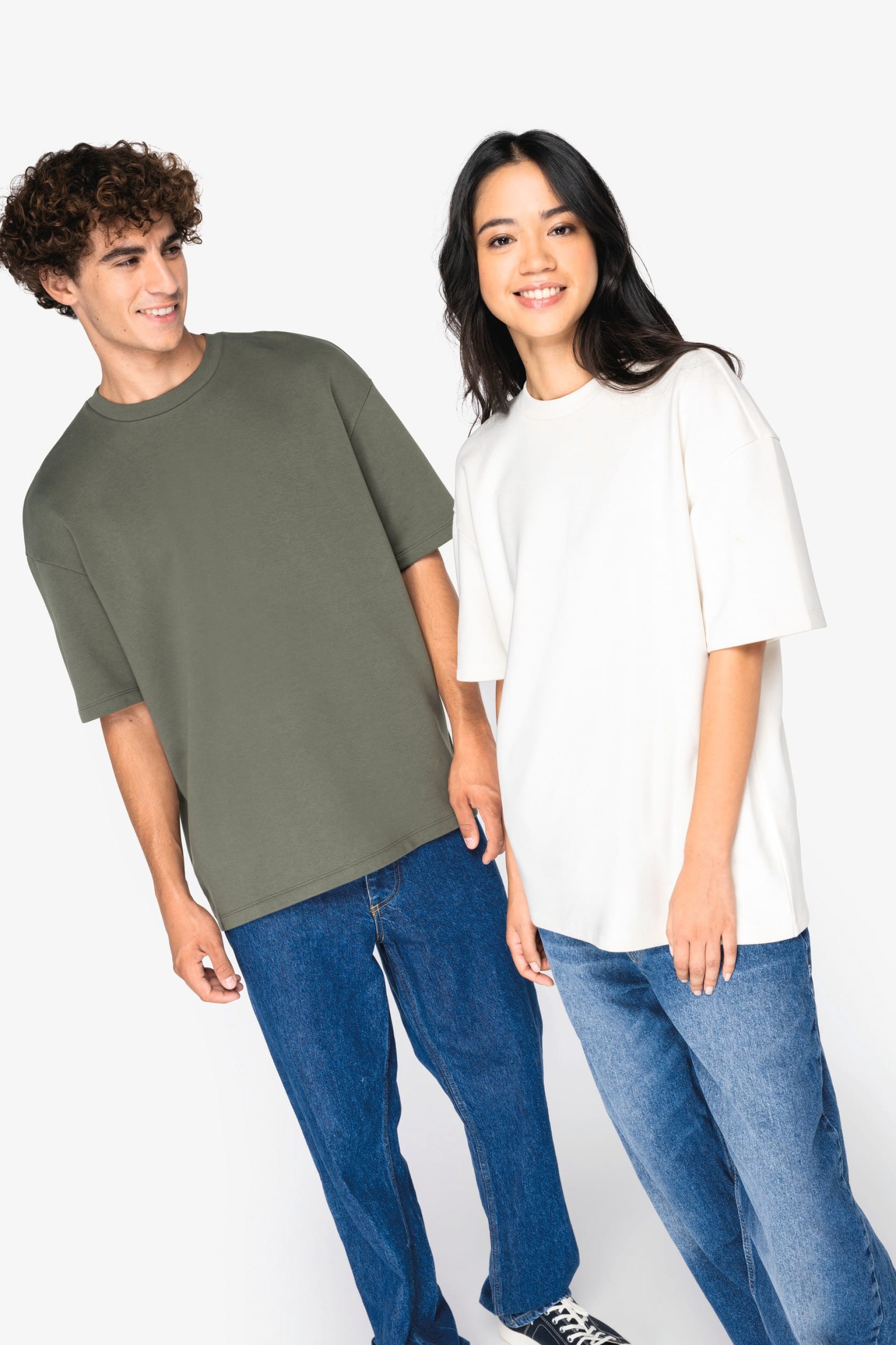 T-shirt eco-responsável oversize French Terry unissexo