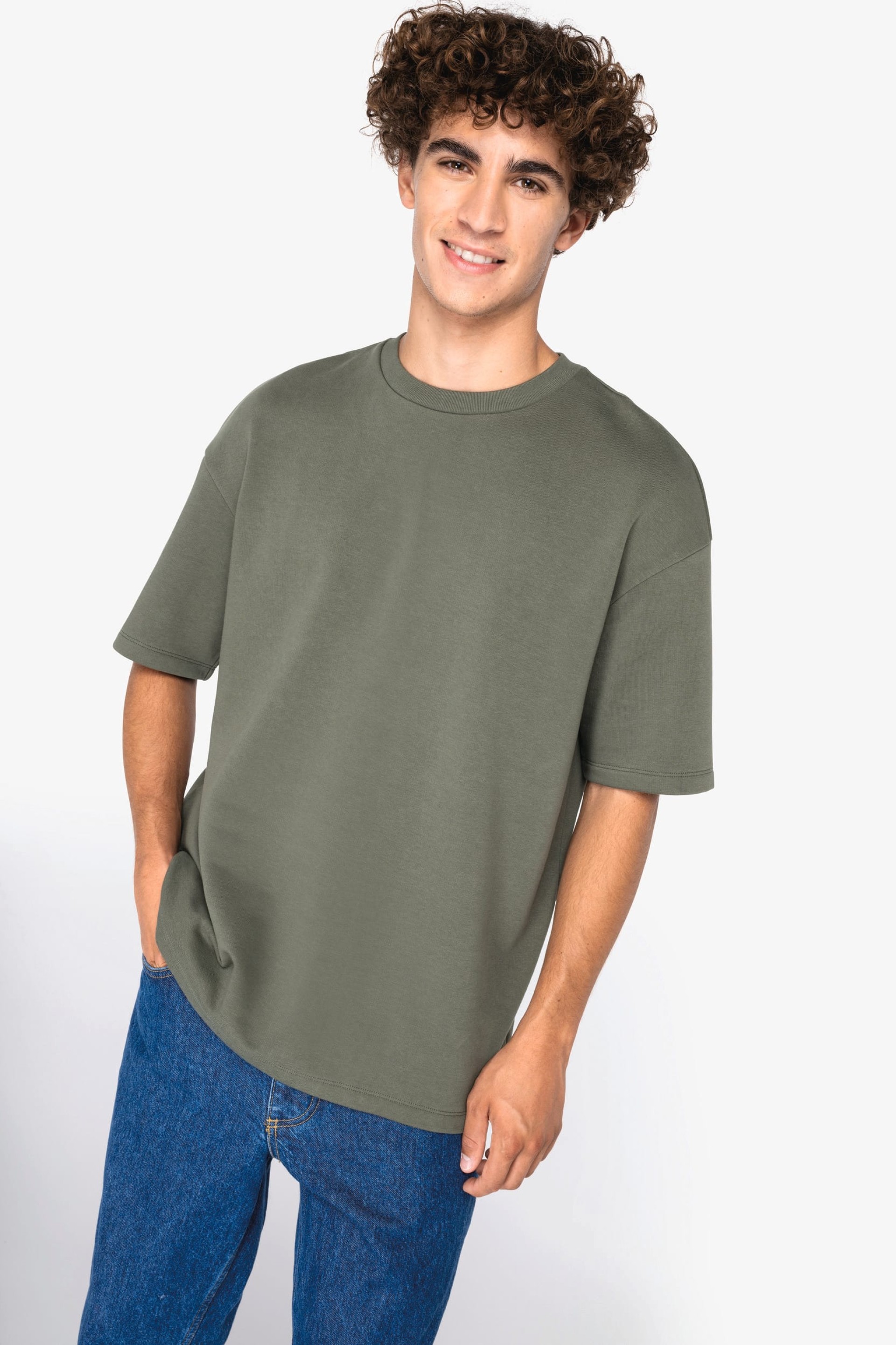 T-shirt eco-responsável oversize French Terry unissexo