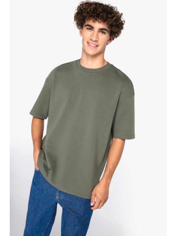 T-shirt eco-respons�vel oversize French Terry unissexo