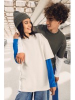 T-shirt eco-respons�vel oversize French Terry unissexo