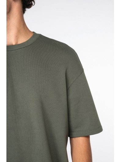 T-shirt eco-respons�vel oversize French Terry unissexo