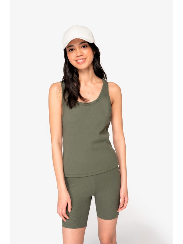 Top eco-responsvel canelado - NS344