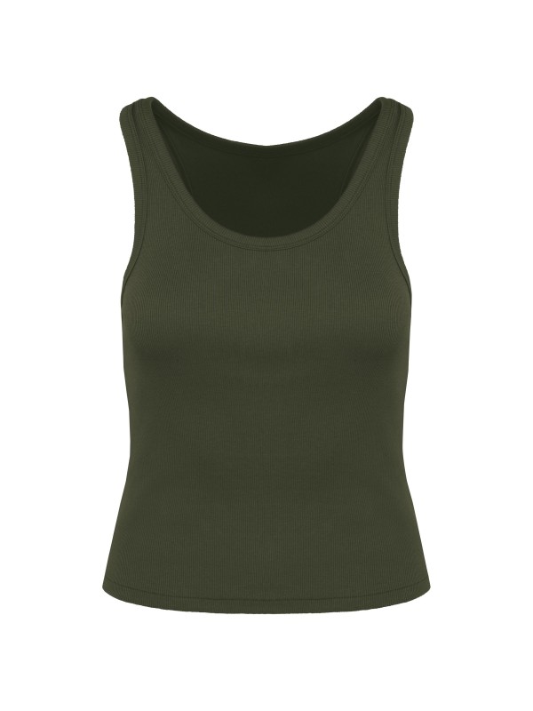 Top eco-responsvel canelado - NS344