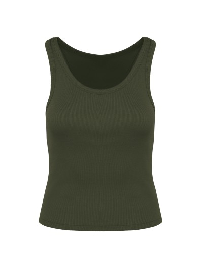 Top eco-respons�vel canelado - NS344