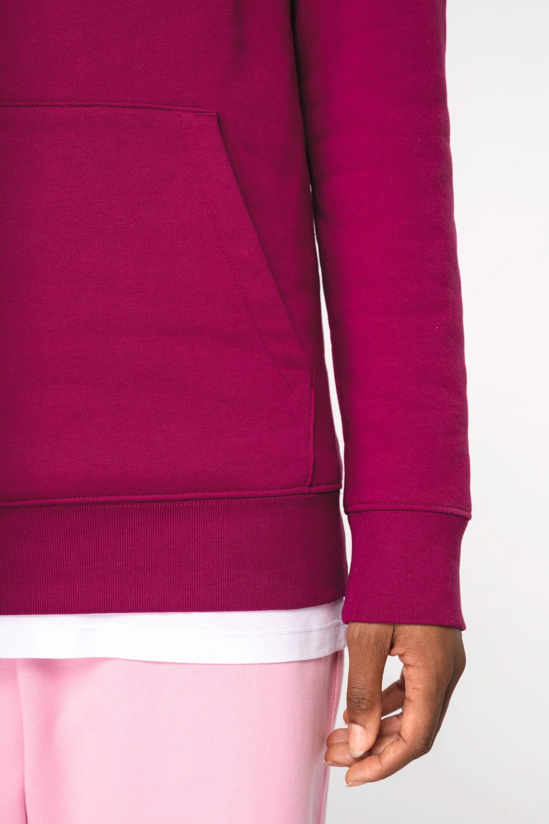 Sweatshirt eco-responsável com capuz unissexo