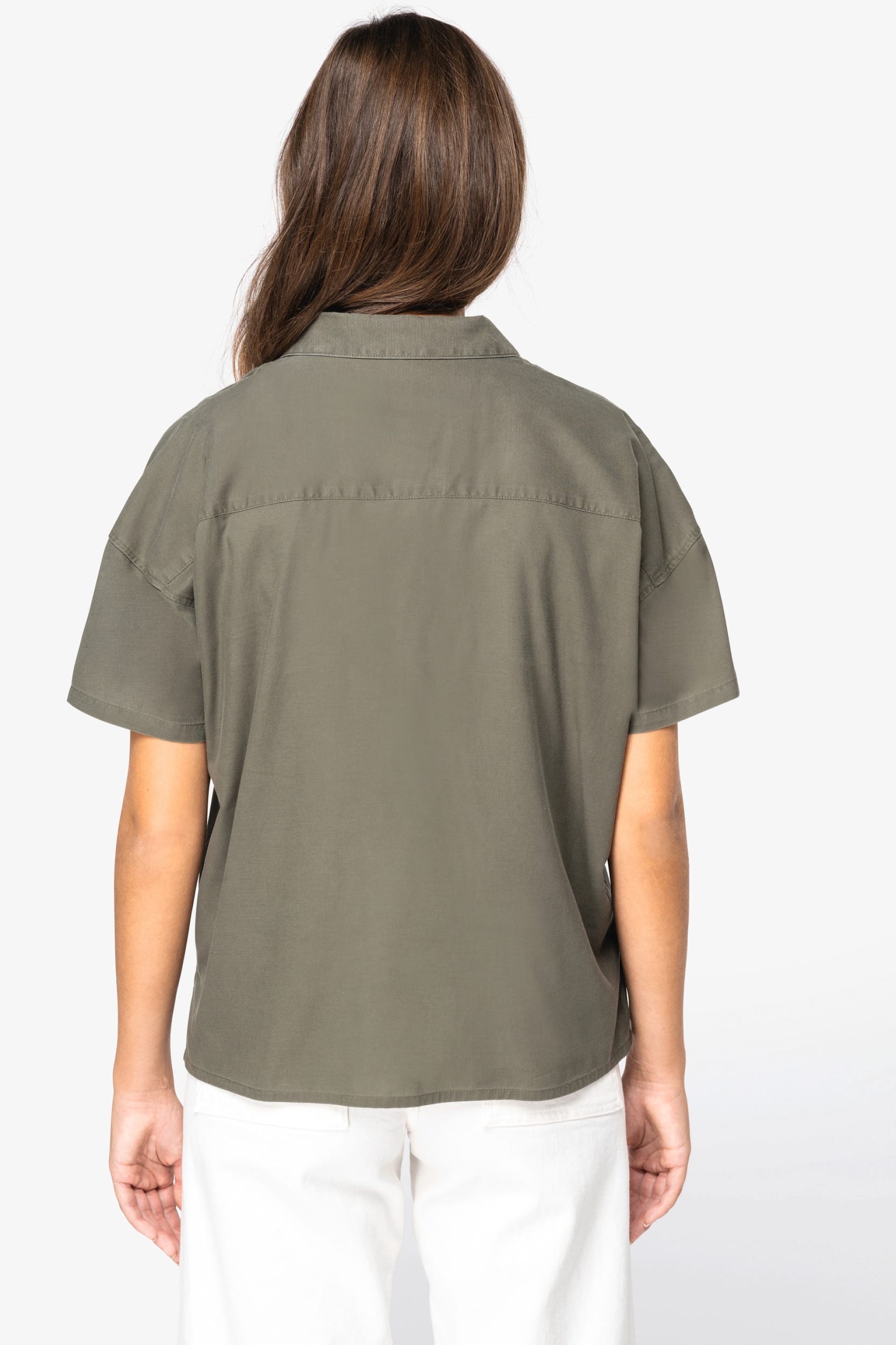 Camisa eco-responsável em liocel - NS514