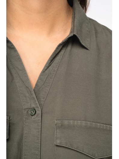 Camisa eco-respons�vel em liocel - NS514