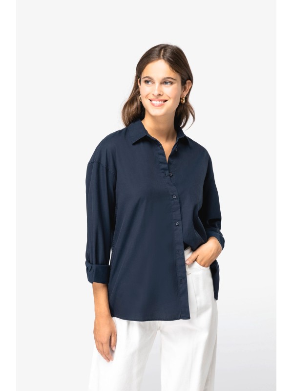 Camisa eco-responsável em liocel - NS515