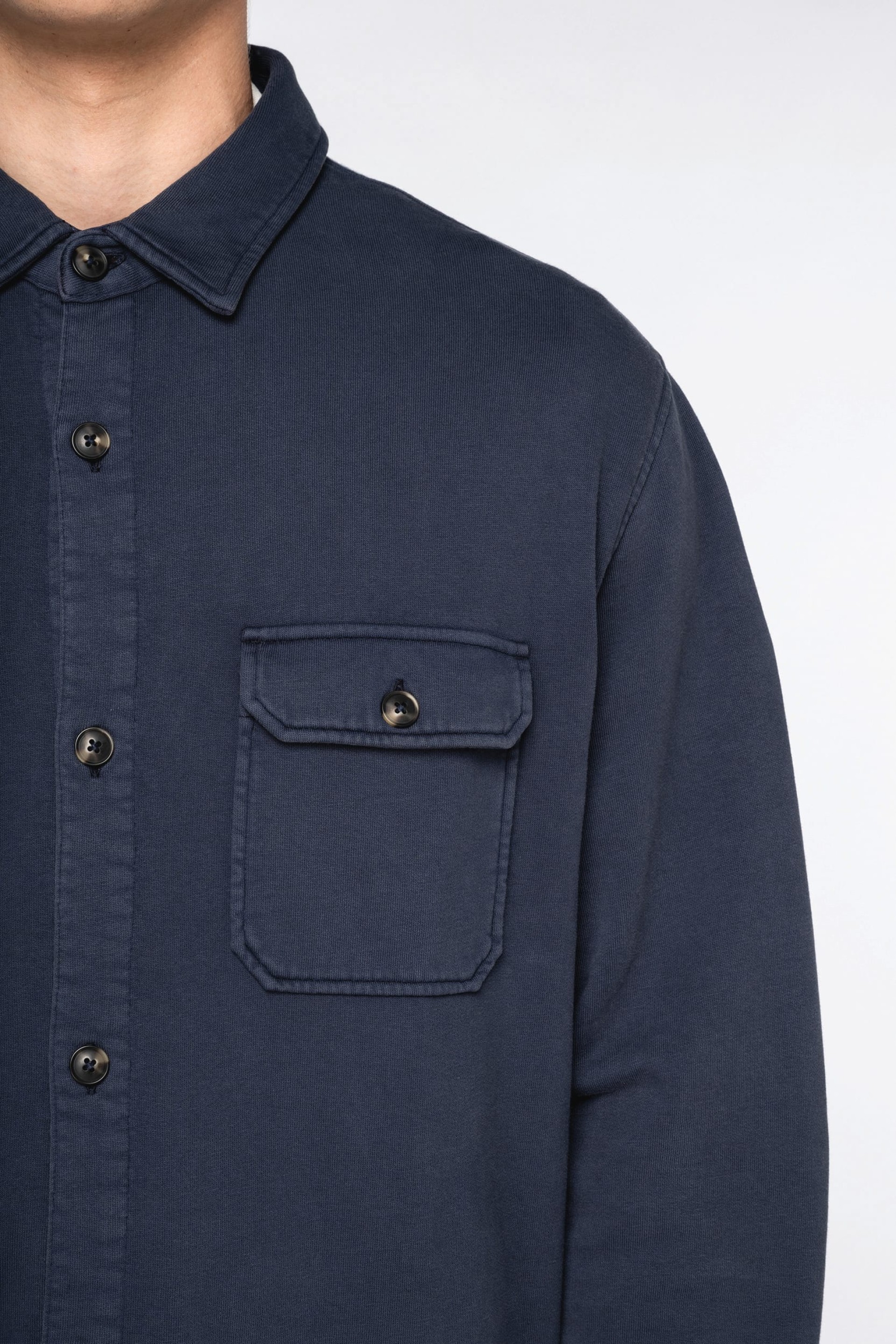 Sobrecamisa cardada - NS521