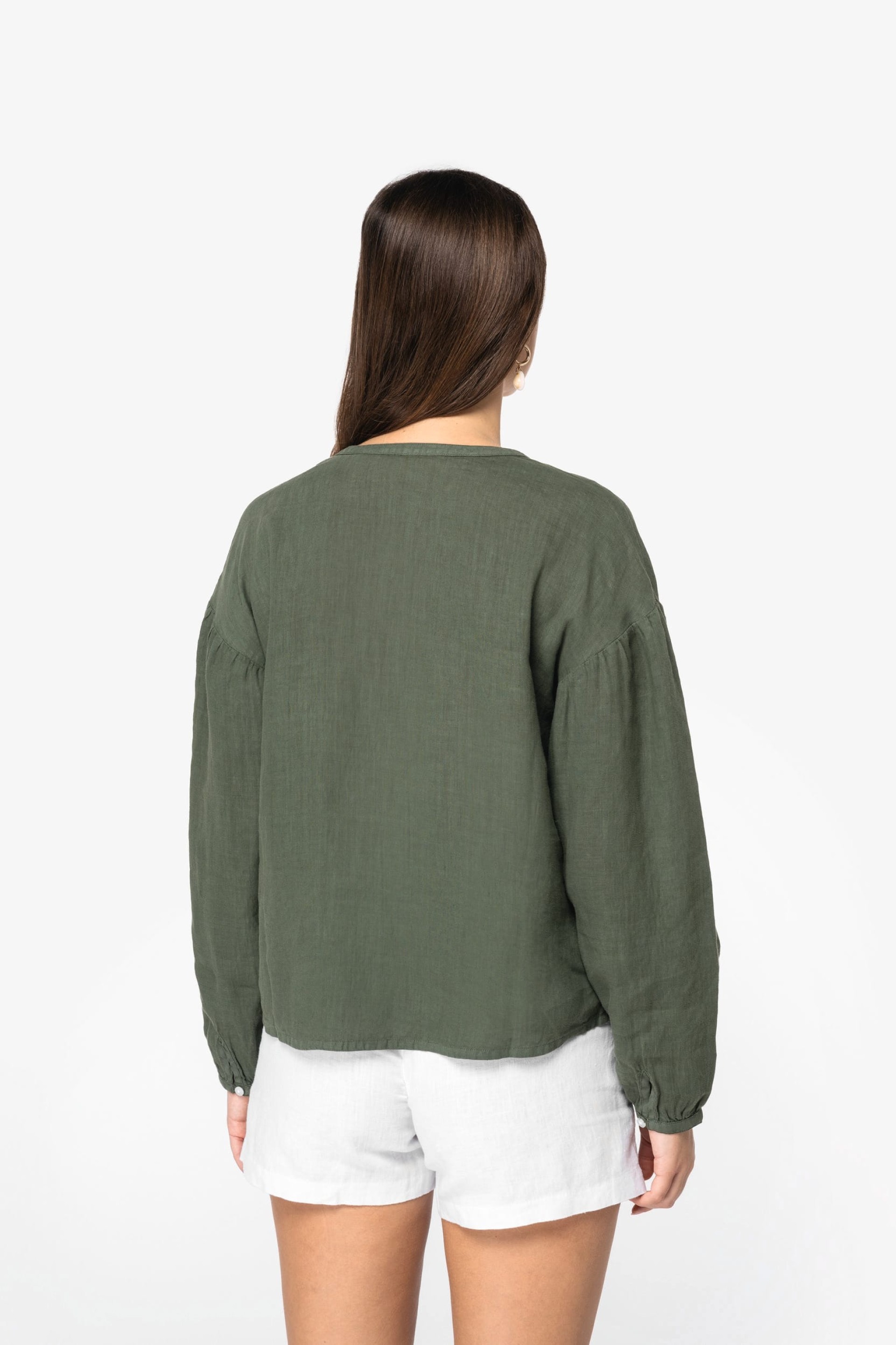 Blusa eco-responsável em linho - NS524