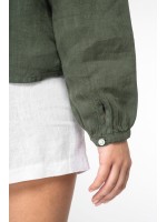 Blusa eco-responsvel em linho - NS524