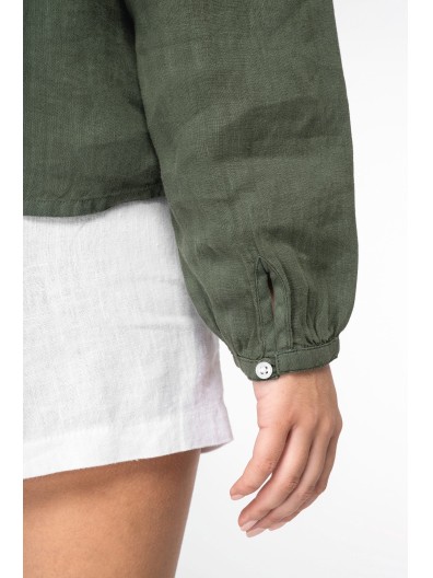 Blusa eco-responsvel em linho - NS524