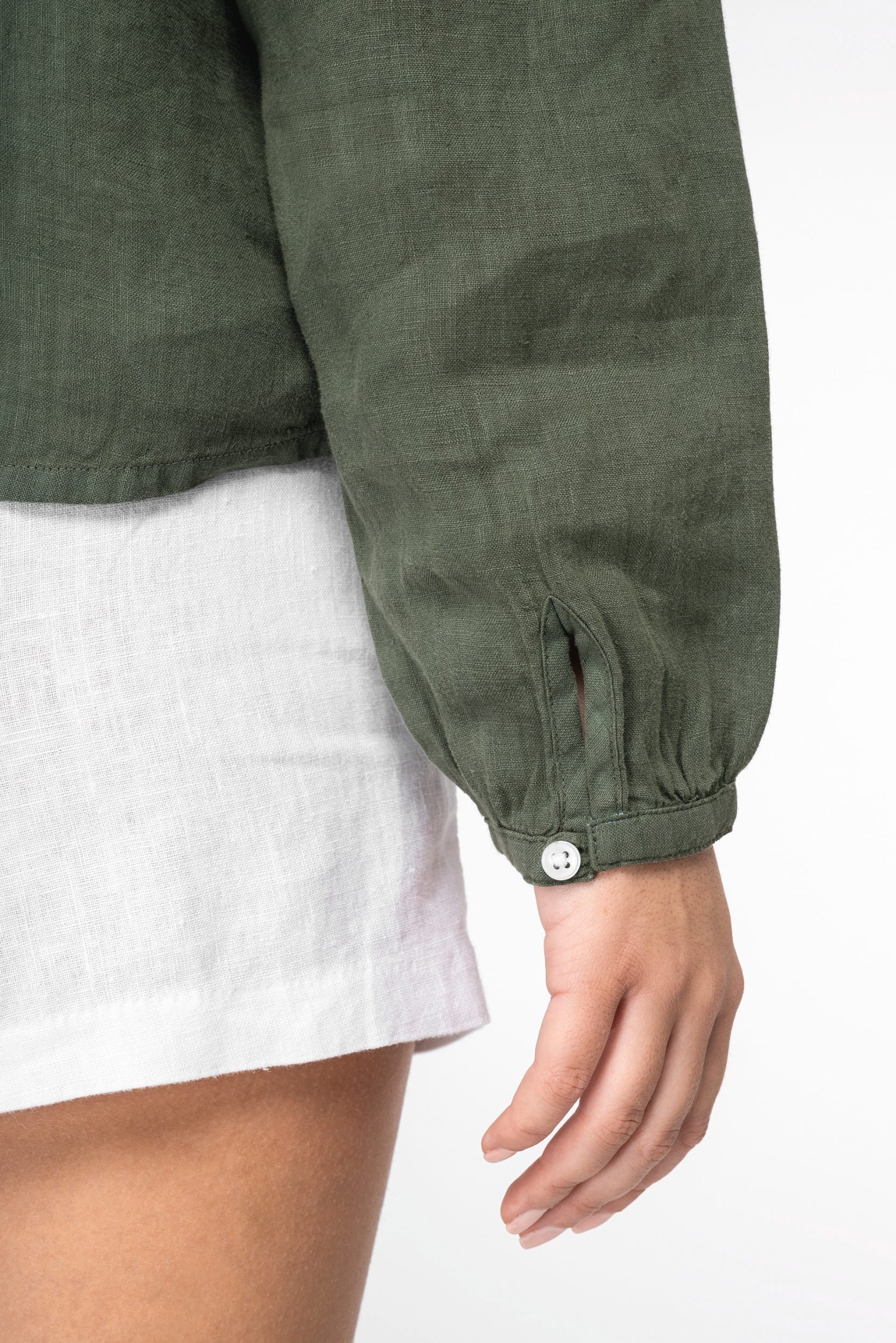 Blusa eco-responsável em linho - NS524