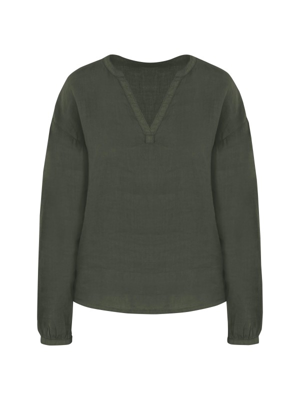 Blusa eco-responsvel em linho - NS524