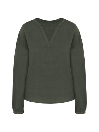 Blusa eco-responsvel em linho - NS524