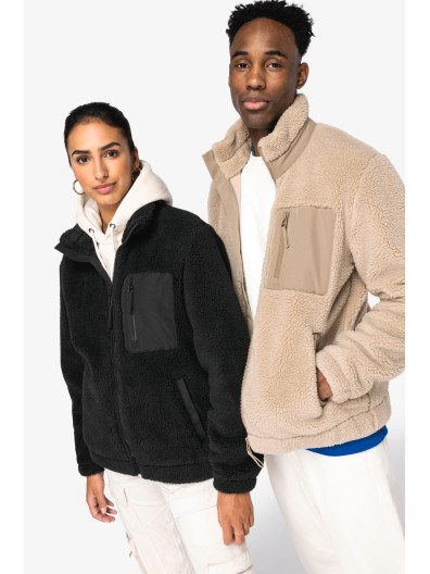 Blus�o eco-respons�vel em sherpa unissexo